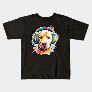 Labrador Graffiti Puppy Kids T-Shirt